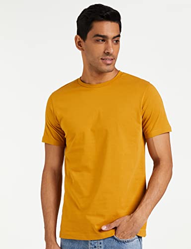 Men's Cotton T-Shirts - Viridian, IncaGold, JetBlack 3 Pack - Image 2