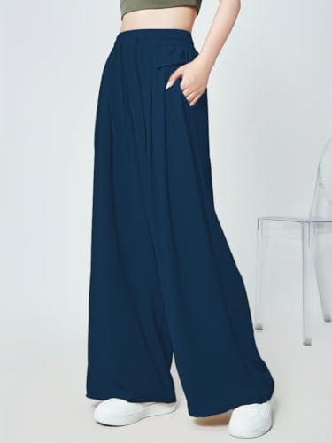 GRECIILOOKS Women's High-Waisted Textured Trousers - Image 3