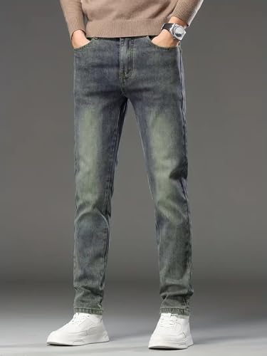 GarbGlide Men Jeans - Green - Image 4