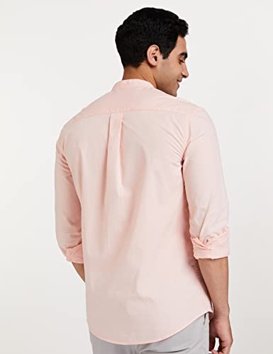 Symbol Men's Cotton Shirt - Blush Pink - Image 2