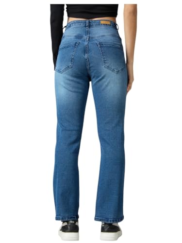AKA Chic Women's Straight Fit Jeans - Blue - Image 2