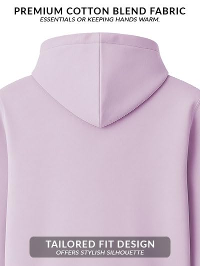 ADRO Men Lavender Zip-Up Hoodie - Image 3