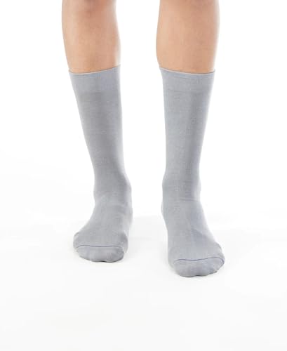 Jockey Men's Calf Length Socks - Mid Grey - Image 2