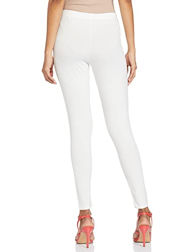 GO COLORS Women's Leggings - Cream - Image 2