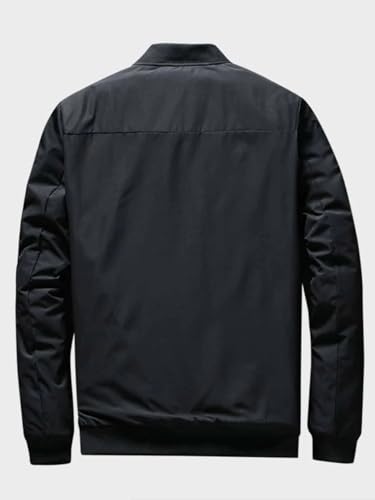 Lymio Men's Lightweight Outwear Jacket - Black - Image 3