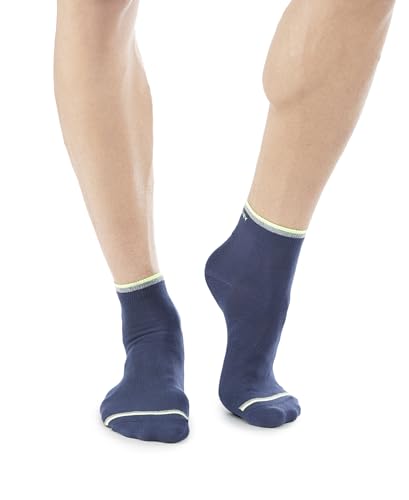 Jockey Men's Ankle Length Cotton Socks - Navy - Image 2