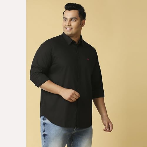 Thomas Scott Mens Mandar Shirt - Solid Color Cotton - Image 3