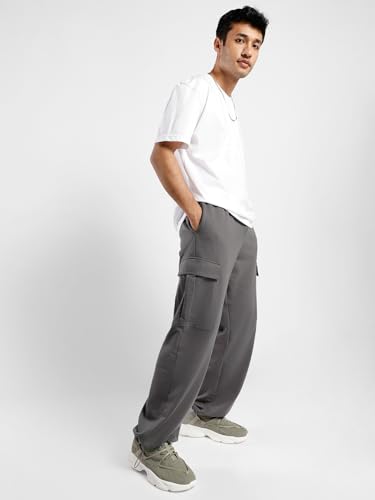 NOBERO Men Grey Onyx Joggers - Image 2