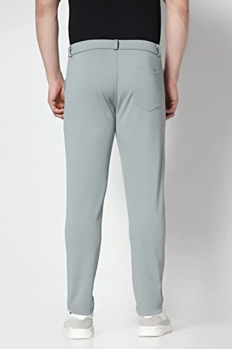 TOPLOT Grey Formal Trousers for Men - Image 4