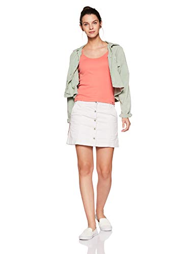 Jockey Women's Blush Pink Cotton Spaghetti Top - Image 5