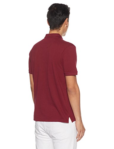 Allen Solly Men Maroon Polo T-Shirt - Image 2