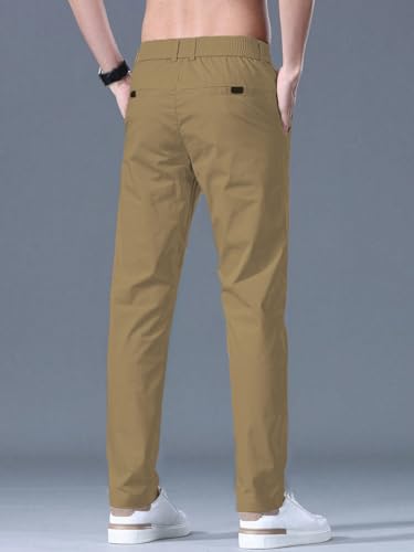TOPLOT Men Casual Trouser - Gold - Image 4