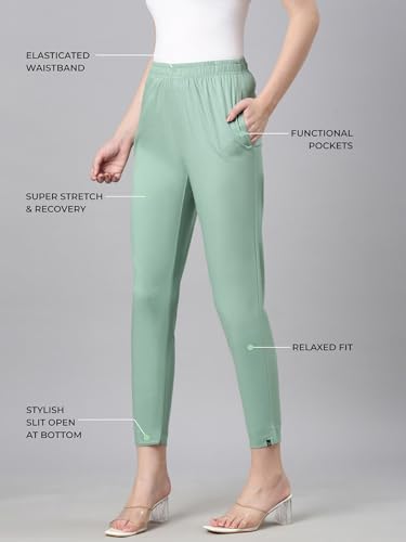 TWIN BIRDS Kurti Pant for Women - Viscose Cott - Image 2