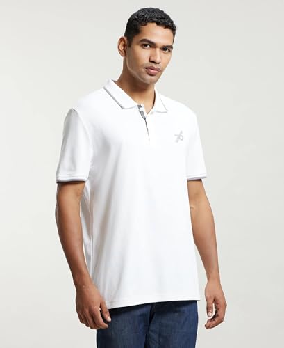Jockey Men's Polo T-Shirt - White - Image 2