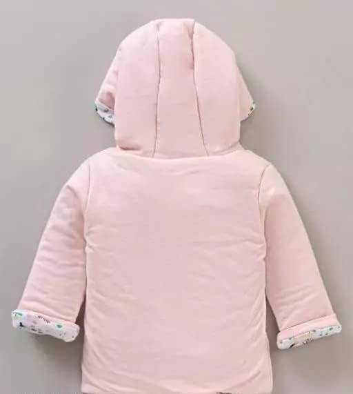 GarbGlide Baby Reversable Hooded Jacket - Pink - Image 2