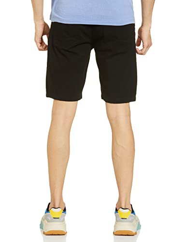 The Indian Garage Co Men Chino Shorts - Black - Image 2