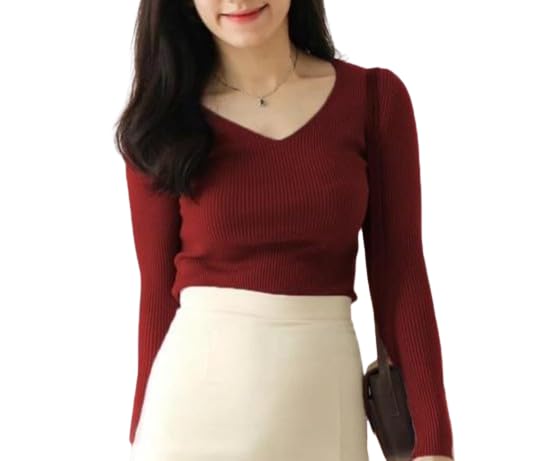 GarbGlide Full Sleeve Top for Women - Maroon