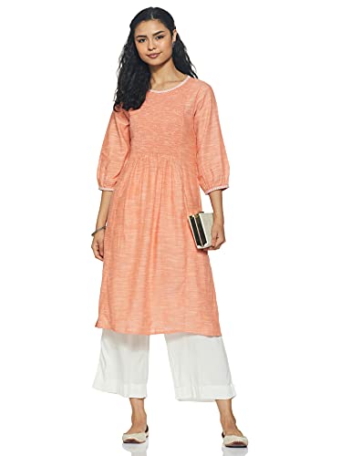 Max Women Off White Rayon Palazzos - Image 5