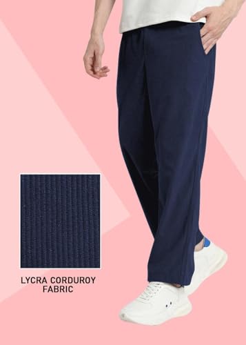 Urban Buccachi Men's Blue Corduroy Track Pants - Image 2