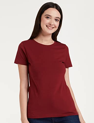 Symbol Women Solid T-Shirt Half Sleeve - Image 2