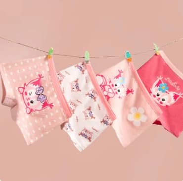 TEDDYIFY Girls Soft Cotton Underwear - Multicolor - Image 5