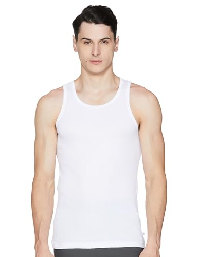 Jockey Men's Cotton Ribbed Vest - Image 2