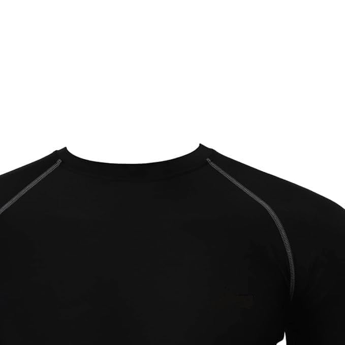 NINQ Men's Compression T-Shirt - Dark Black - Image 4