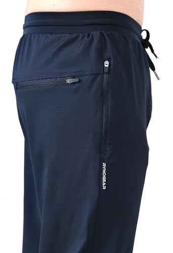 RynoGear Men's Navy Blue Track Pants - Image 3