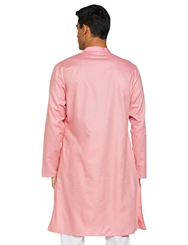 Symbol Men's Cotton Kurta - Pink - Image 2