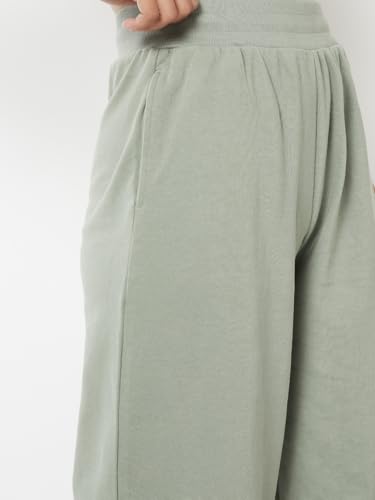 Max Women's Green Athleisure Track Pants - Image 2