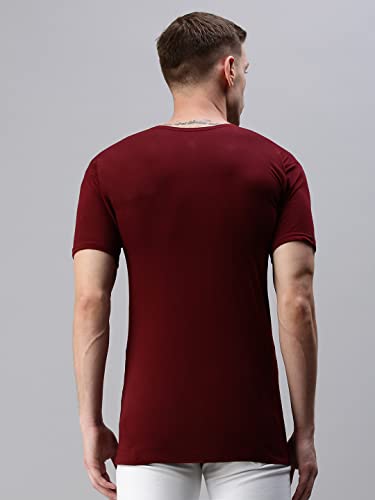 Lux Cozi Men's Multicolor Cotton Half Sleeve Vests - Image 3