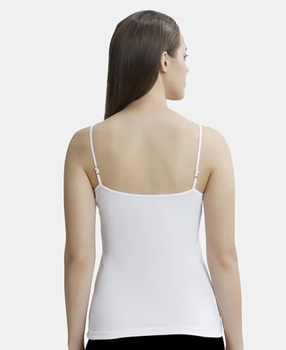 Jockey Women's Modal Spaghetti Top - White - Image 3