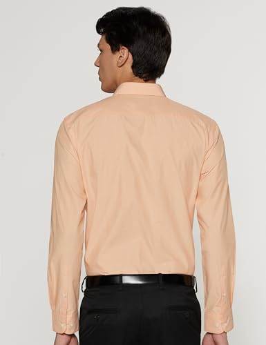 Peter England Men's Formal Shirt - Peach - Image 2