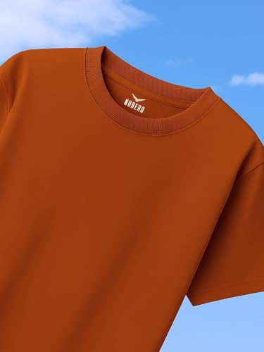 NOBERO T-Shirt for Men - Rust Orange - Image 2