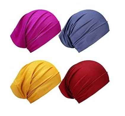 Run India Blue Cotton Hijab Tube & Unisex Headband