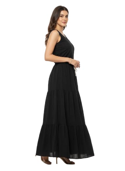 kaish Women's Crepe Blooming Flared Skirt - Image 3