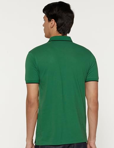 Peter England Men's Solid Polo T-Shirt - Image 2