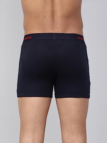 Levi's Men's Cotton Boxer Trunk - Navy - Image 4