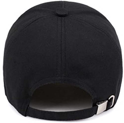 SELLORIA Unisex Black Cotton Adjustable Cap - Image 3