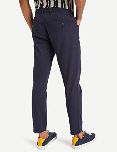 Amazon Men Slim Casual Trousers - Navy - Image 2