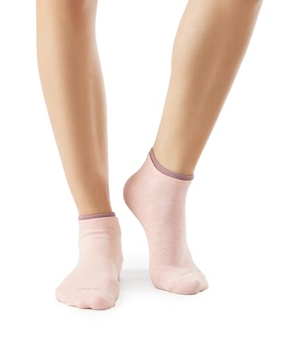 Jockey Women's Low Show Socks - Elderberry & Pink Sorbet Melange - Image 2