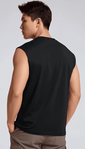 JUARI Men Multicolour Cotton Sleeveless Gym Vest - Image 2