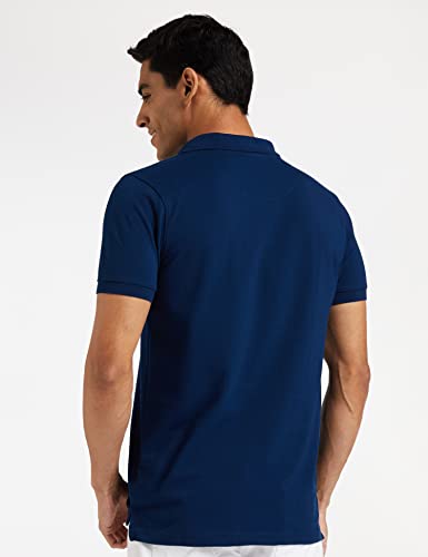 Symbol Men's Poseidon Blue Polo Shirt - Image 2