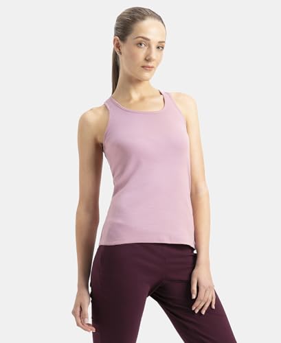 Jockey Women's Solid Racerback Tank Top - Lilas - Image 2