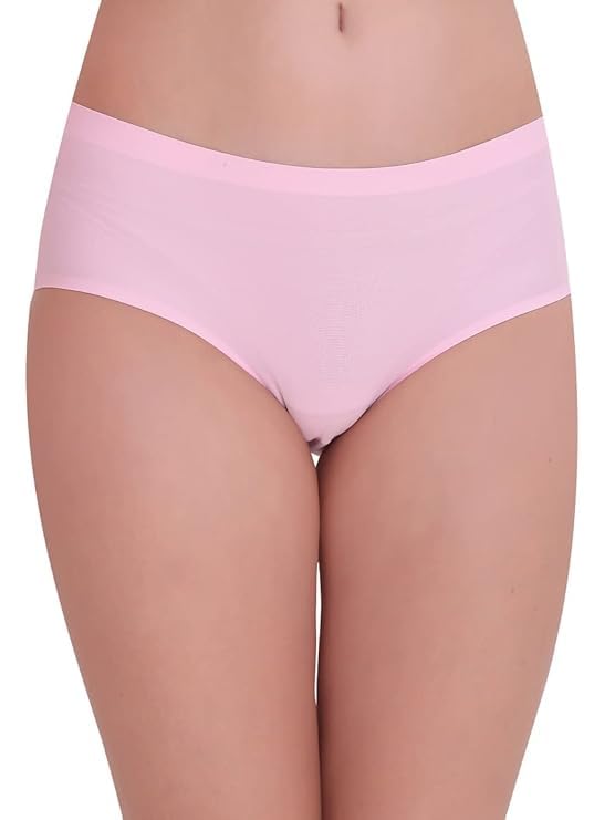 LOURYN KOULYN Women's Seamless Hipster Panty - Pink/Purple - Image 3