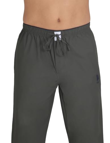 U.S. POLO ASSN Men's Olive Lounge Pants - Image 4