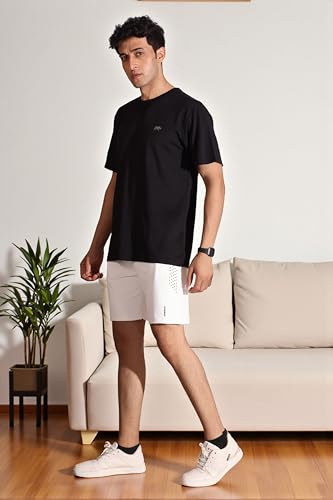 RynoGear Men's Shorts - White with Zipper Pocket - Image 4