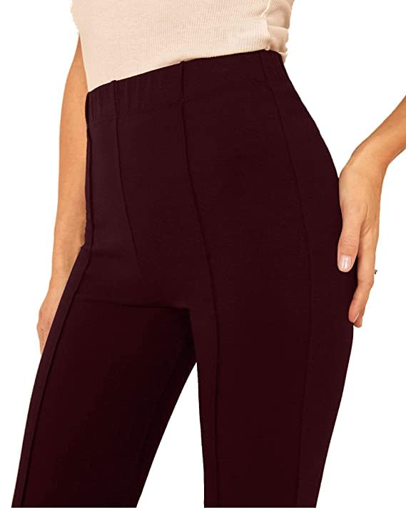 Dream Beauty Women High Rise Bell Bottom Trouser - Image 4