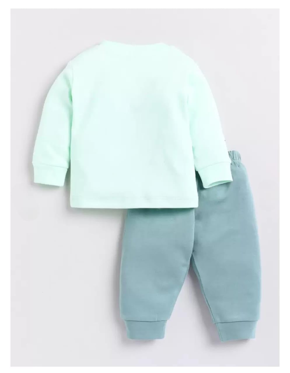 Baby Boy Sweatshirt & Pant Set - Green - Image 3