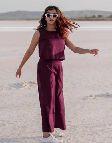 FABNEX Sleeveless Coord Set for Women - Image 2